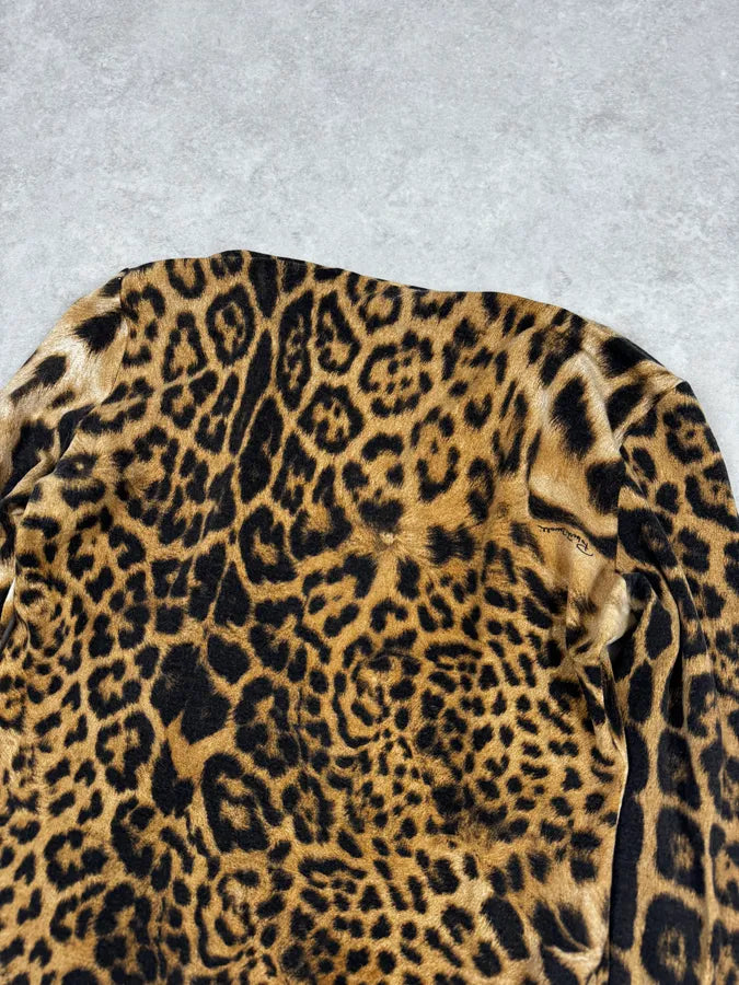 FW2006 Roberto Cavalli Leopard & Chain Top GABRKzc 5