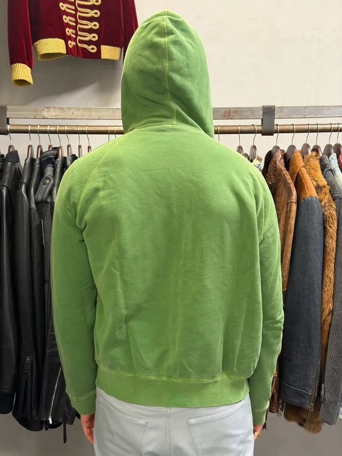 FW2007 Dsquared2 Green Logo Zip-Up Hoodie FwJEHBY 2