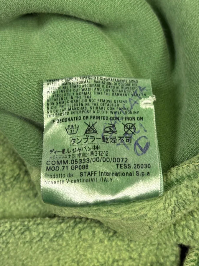 FW2007 Dsquared2 Green Logo Zip-Up Hoodie FwJEHBY 11
