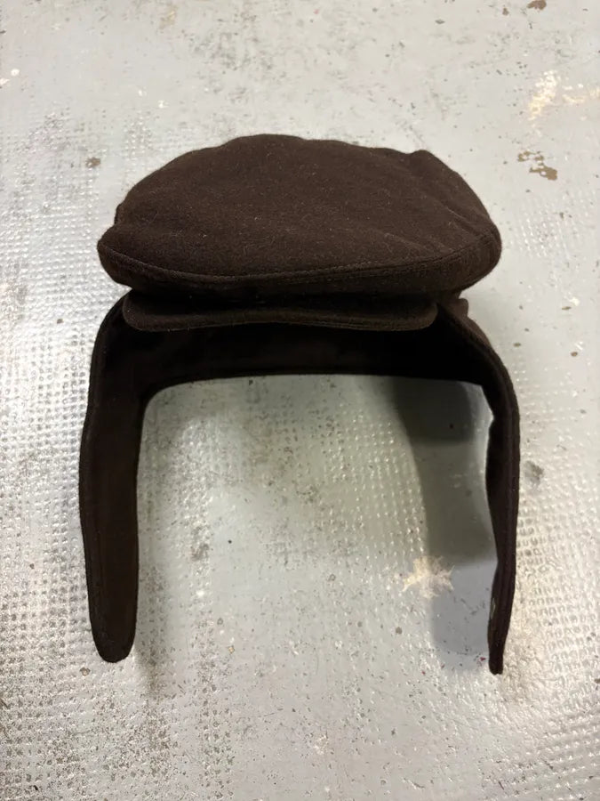 FW2007 Maison Margiela Brown Wool Cap Hat WwCpWMZ 0