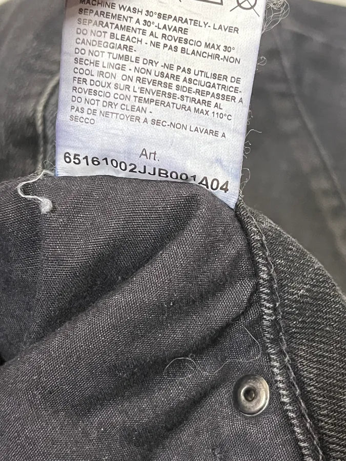2010s Pierre Balmain Black Biker Denim Jeans TdsXCrB 11