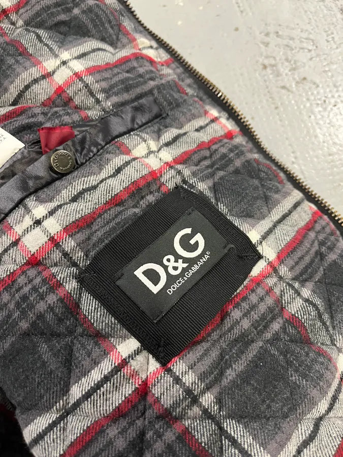 FW2008 Dolce & Gabbana Black Utility Cargo Puffer Jacket SxJsFGE 10