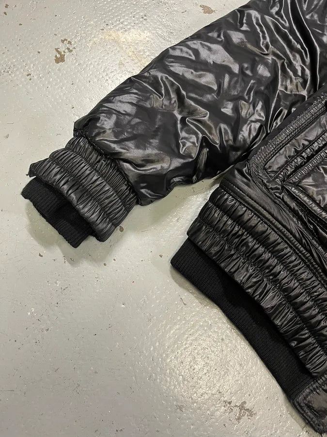 FW2008 Dolce & Gabbana Black Utility Cargo Puffer Jacket SxJsFGE 5