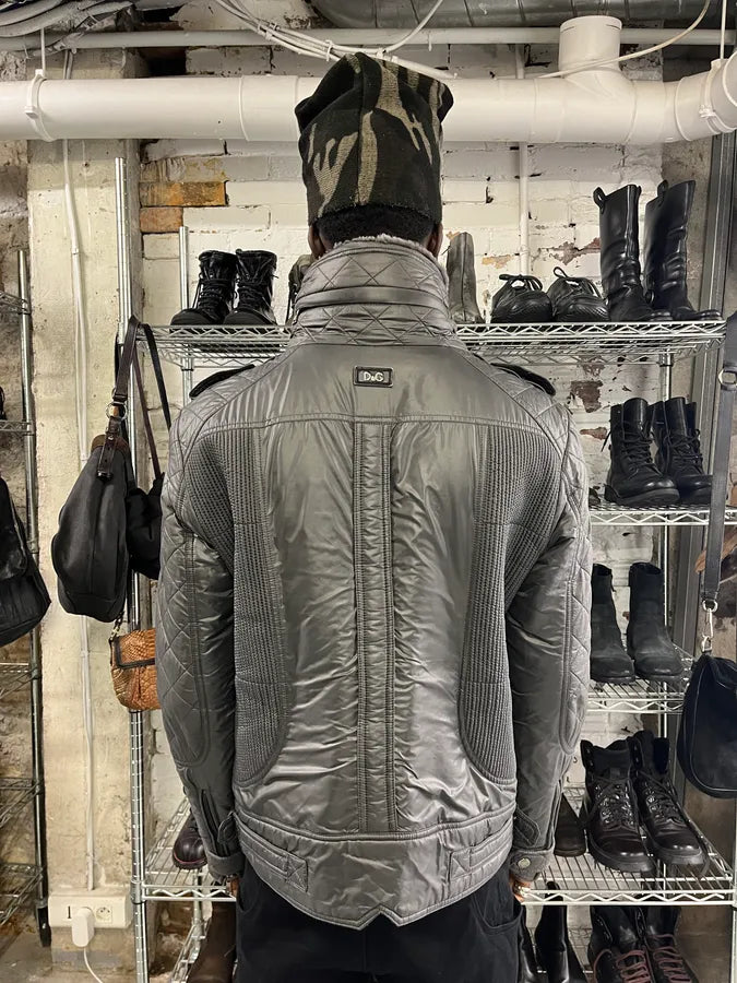 FW2008 Dolce & Gabbana Grey Astro Jacket eUzuNah 2