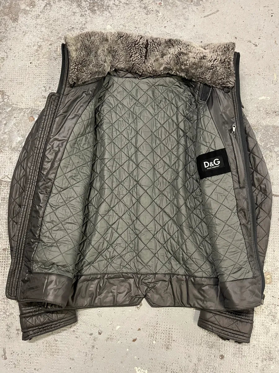 FW2008 Dolce & Gabbana Grey Astro Jacket eUzuNah 5