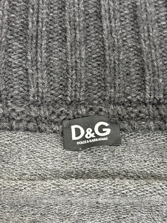 FW2008 Dolce & Gabbana Patchwork Wool Zip-Up Hoodie UZfJjZb 11