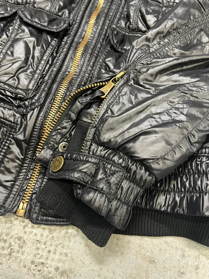 FW2008 Dolce & Gabbana Utility Puffer Black Jacket (M) AXHocoL 6