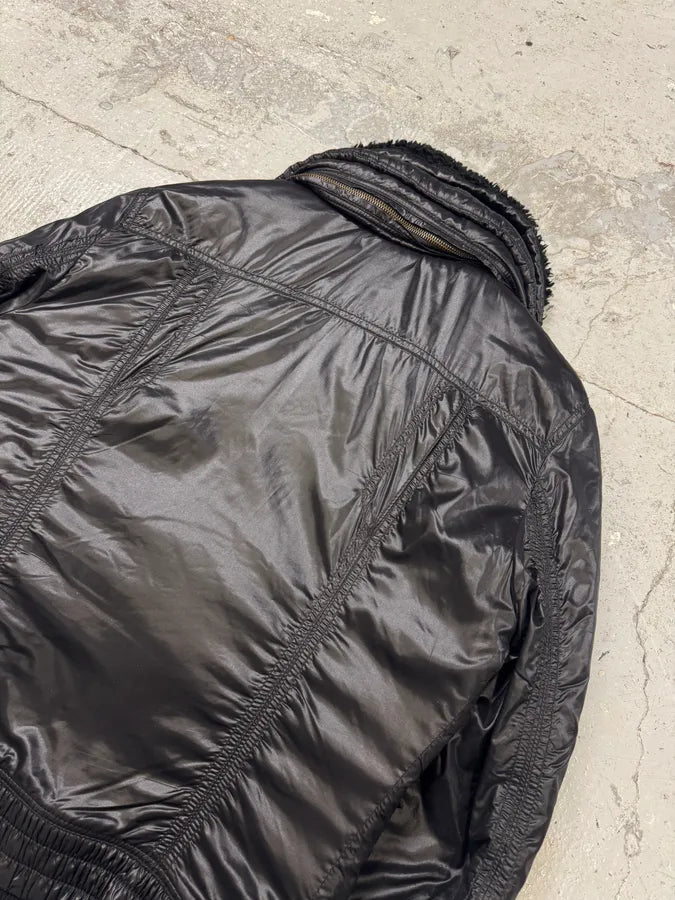 FW2008 Dolce & Gabbana Utility Puffer Black Jacket xYCrMbm 7