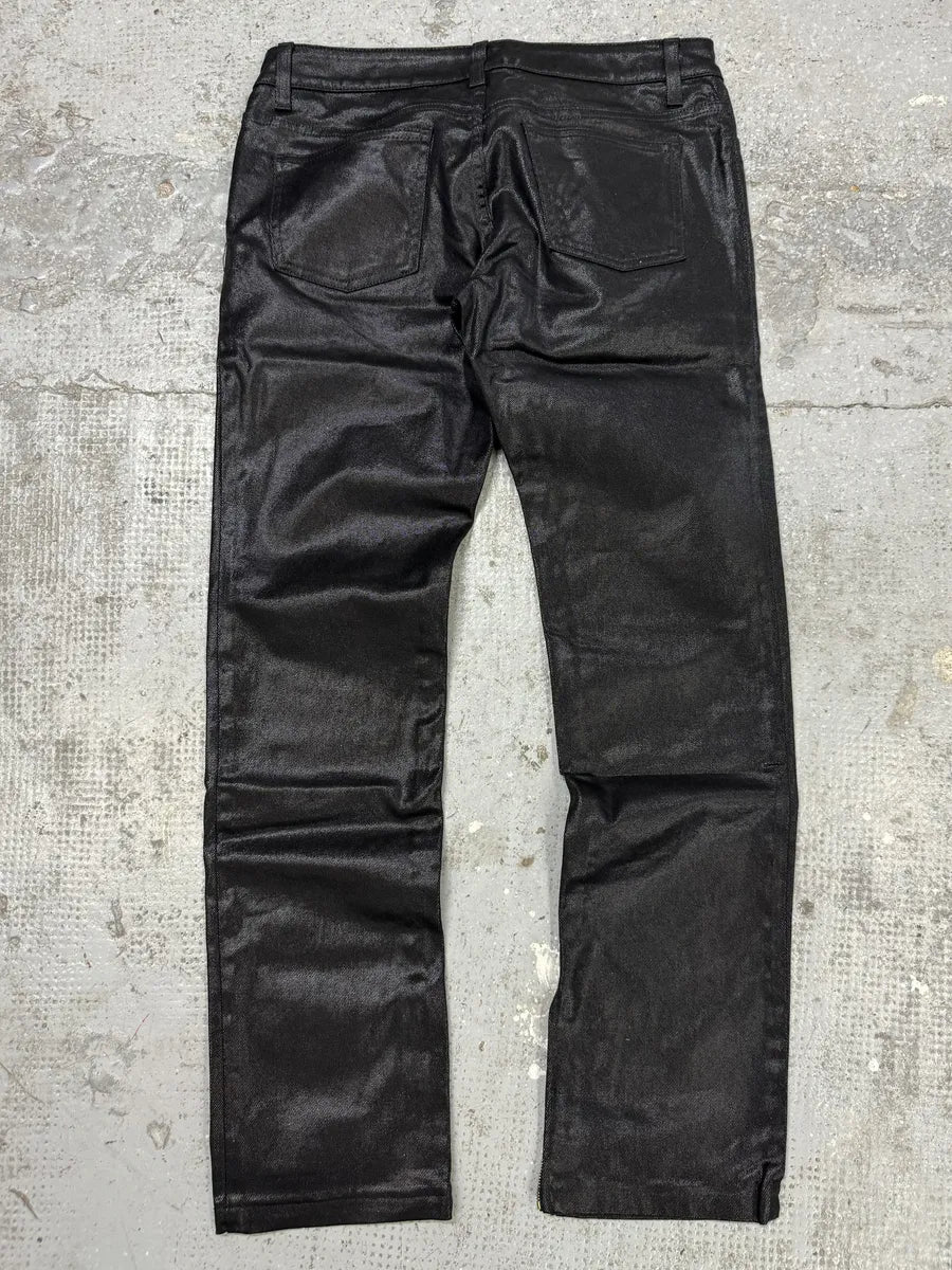 FW2008 Gucci Black Elegant 2 Zips Pants HOljCLY 2