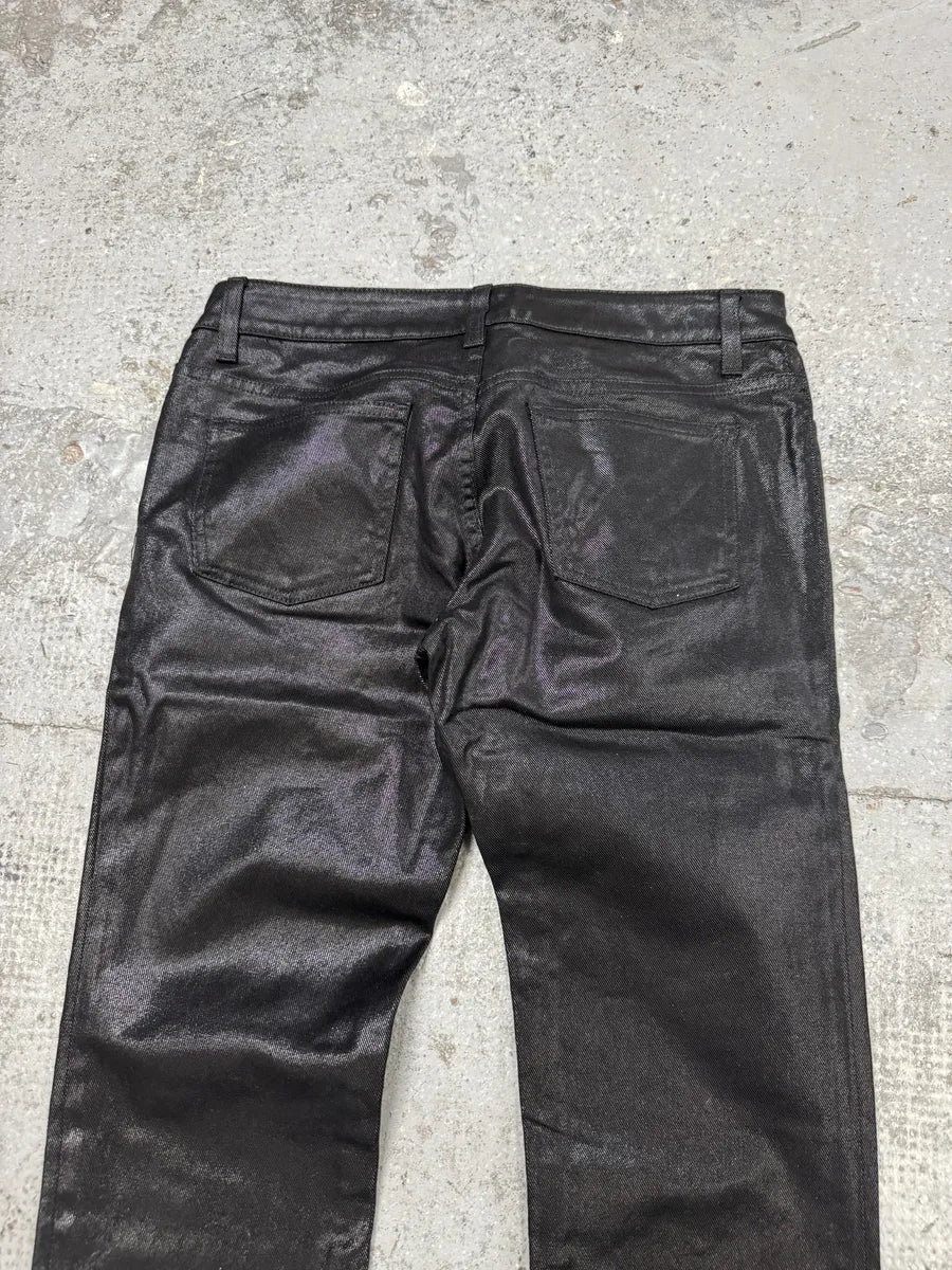 FW2008 Gucci Black Elegant 2 Zips Pants HOljCLY 4