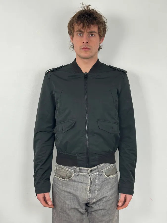 FW2008 Gucci Black Nylon Jacket DDJrKuI 1