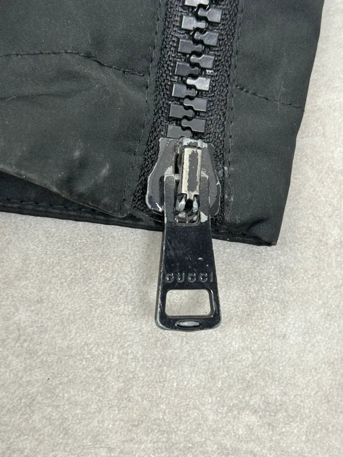 FW2008 Gucci Black Nylon Jacket DDJrKuI 10