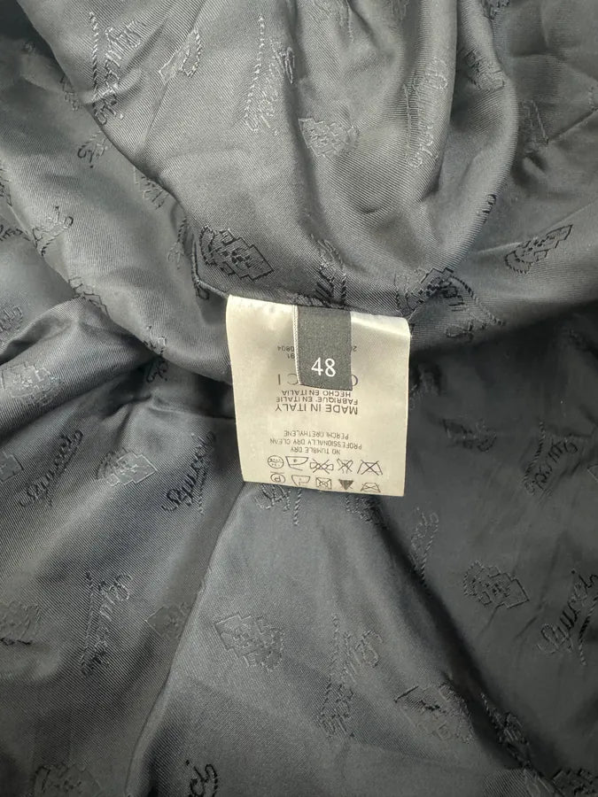 FW2008 Gucci Black Nylon Jacket DDJrKuI 12