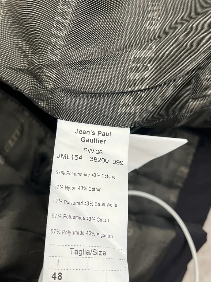 FW2008 Jean Paul Gaultier Black Imperial Trench Coat CsJlhlZ 10