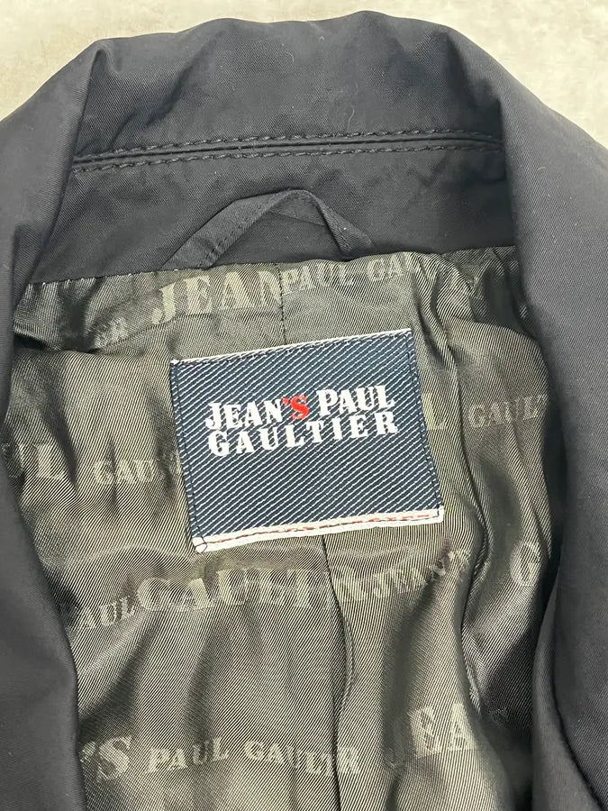 FW2008 Jean Paul Gaultier Black Imperial Trench Coat CsJlhlZ 4