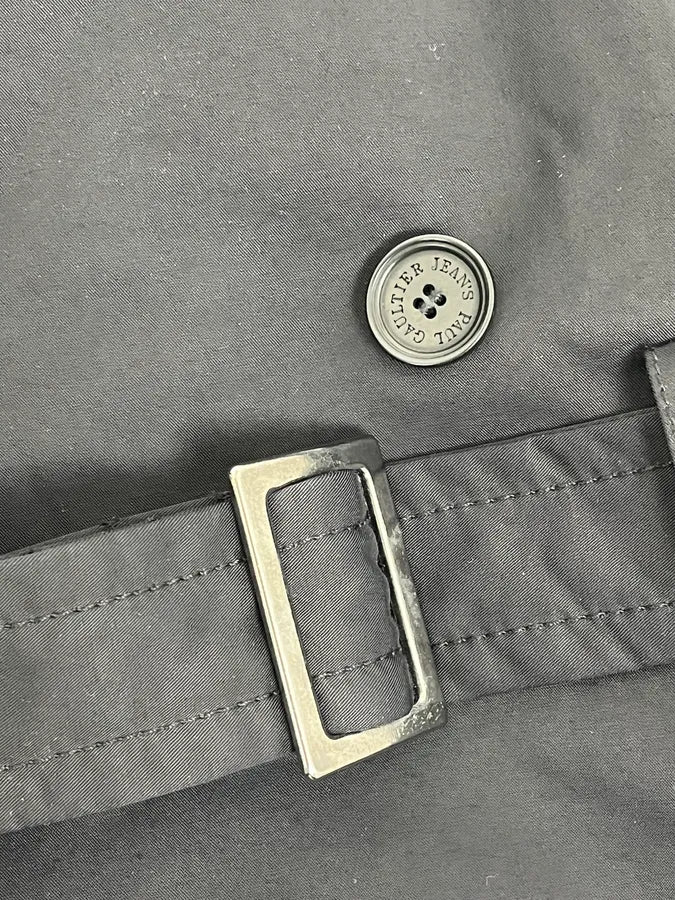 FW2008 Jean Paul Gaultier Black Imperial Trench Coat CsJlhlZ 9