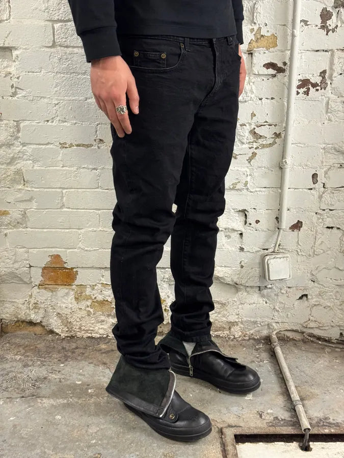 2010s Saint Laurent Black Dark Slim Jeans FMjhltR 2