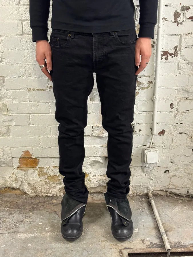 2010s Saint Laurent Black Dark Slim Jeans FMjhltR 1