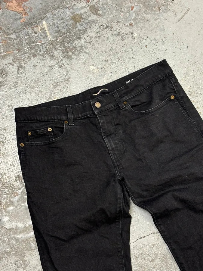 2010s Saint Laurent Black Dark Slim Jeans FMjhltR 4