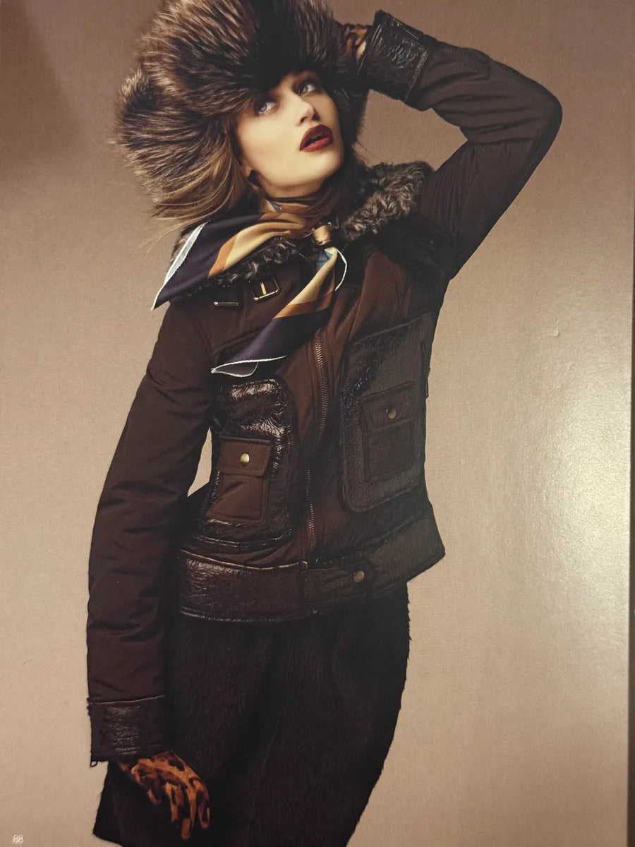 FW2009 Dolce & Gabbana Hybrid Nylon Suede Black Jacket QlLXNMc 1