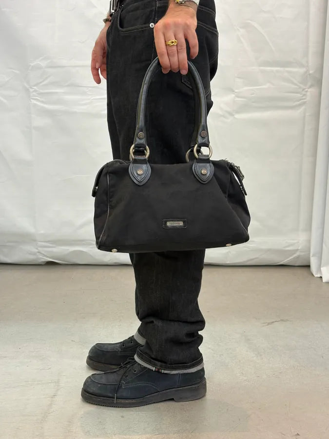FW2009 John Galliano Black Newspaper Magazine Handle Bag UJVAlzv 2
