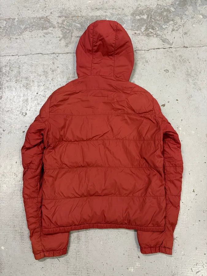 FW2009 Prada Red Nylon Quilted Puffer Jacket  VfmlYth 5