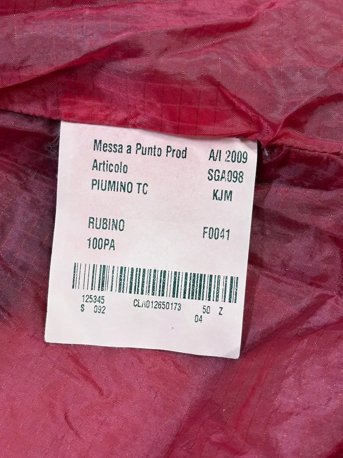 FW2009 Prada Red Nylon Quilted Puffer Jacket  VfmlYth 11