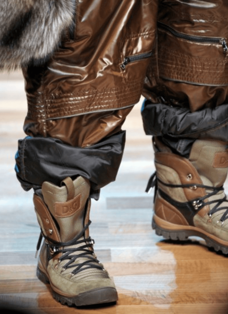 FW2010 Dolce & Gabbana Olive Moutain Beige High Shoes bpFveXW 1