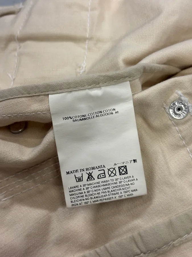 SS2005 Dsquared2 Cream Cotton Multi-Pocket Cargo Jacket EfLQxfg 7