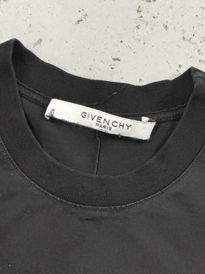 SS2017 Givenchy Black Cotton Rottweiler Graphic T-Shirt by Riccardo Tisci hnixpjw 7