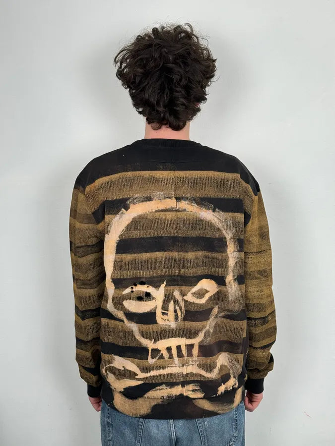 AW2014 Givenchy Contemporary Distressed Skull Sweater by Riccardo Tisci FapHldA 2