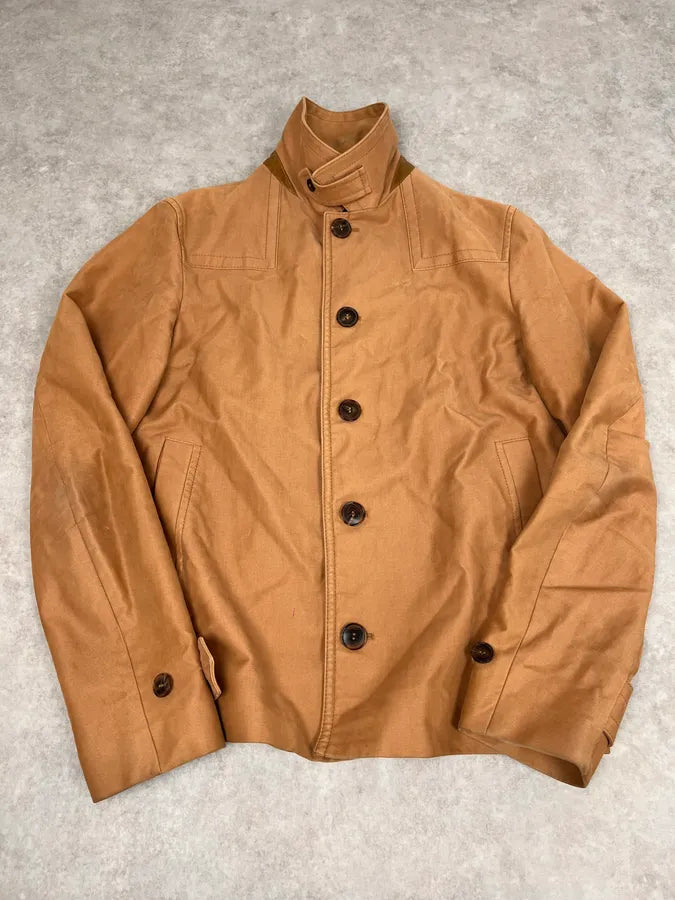 FW2010 Gucci Beige Buttoned Classy Jacket by Frida Giannini sLjzmok 0