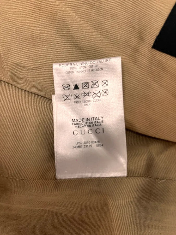 FW2010 Gucci Beige Buttoned Classy Jacket by Frida Giannini sLjzmok 12