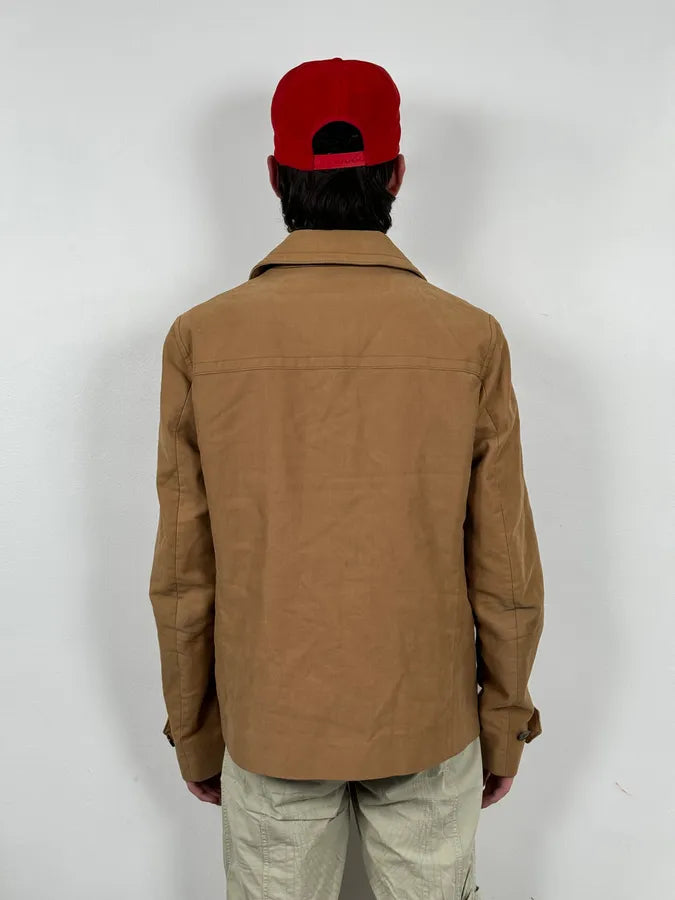 FW2010 Gucci Beige Buttoned Classy Jacket by Frida Giannini sLjzmok 2