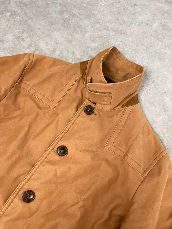 FW2010 Gucci Beige Buttoned Classy Jacket by Frida Giannini sLjzmok 4