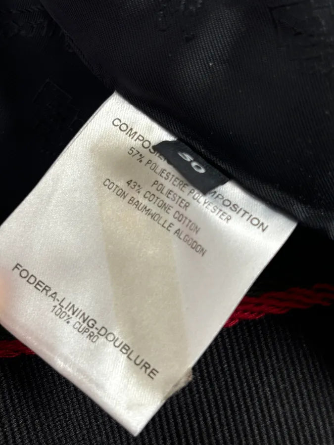 FW2008 Gucci Black Nylon Field Buttoned Officer Jacket by Frida Giannini WdJjRhm 10
