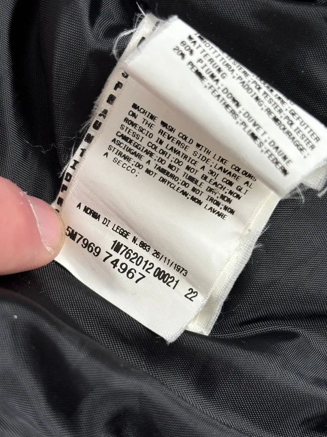 FW2012 Pierre Balmain Khaki Snake Cropped Asymmetrical Puffer Jacket PjFdtlp 9