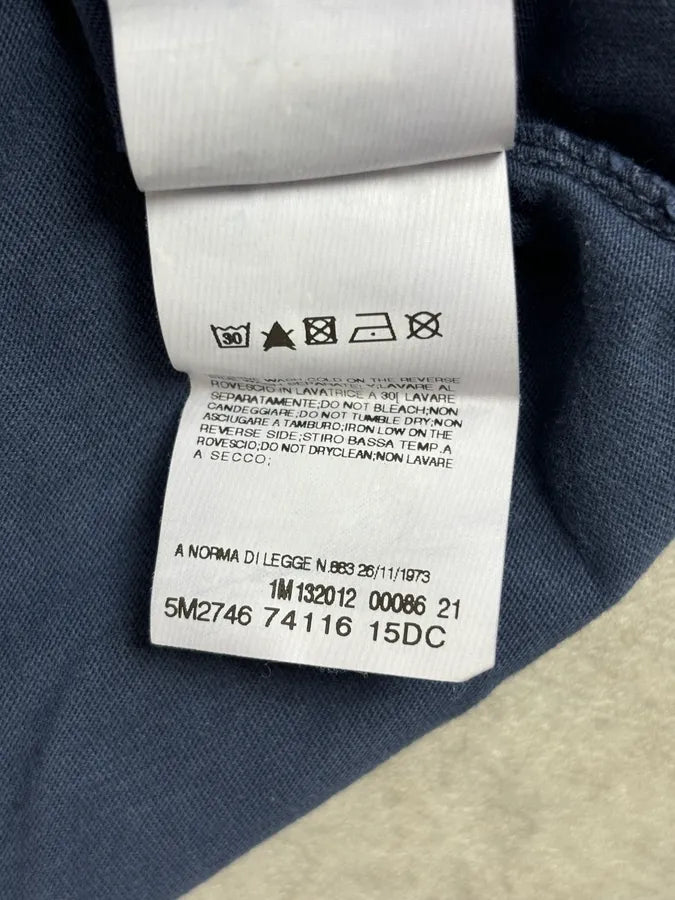 FW2010 Pierre Balmain Navy Gradient Ornamental Longsleeve zLAIzSm 8
