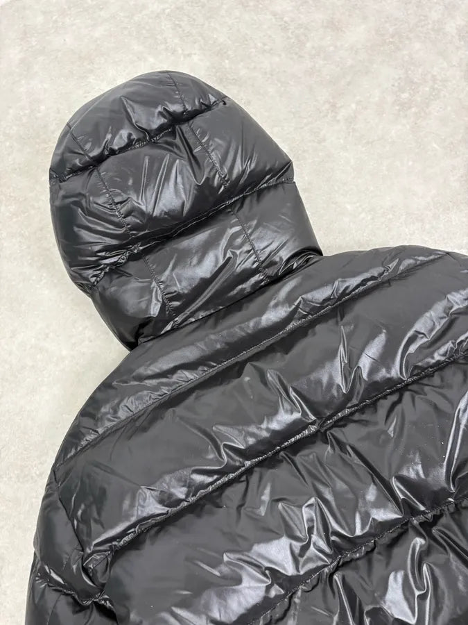 FW2010 Prada Black Nylon Quilted Puffer Jacket dyDnIpC 9