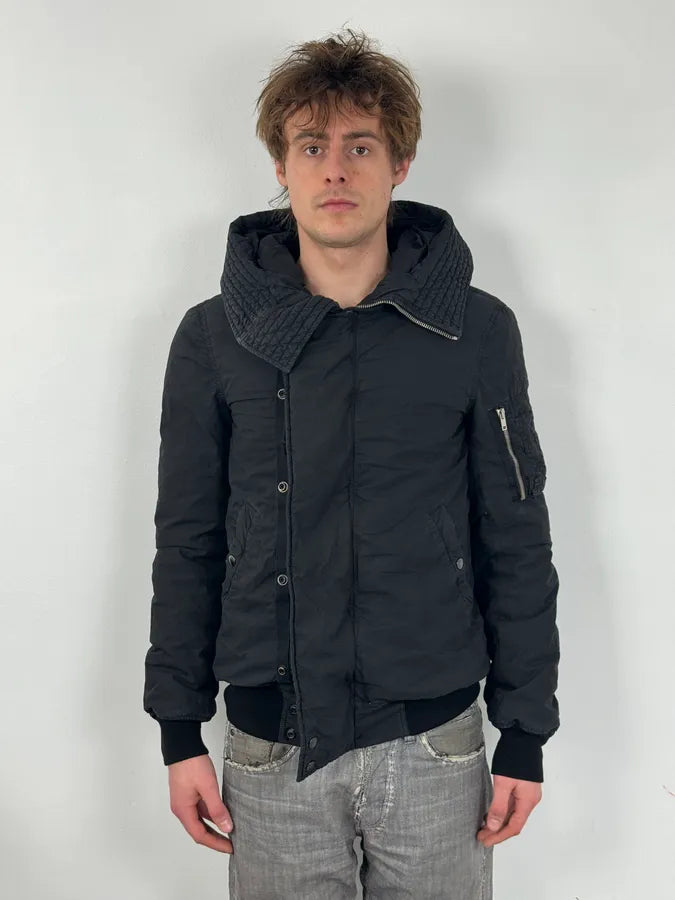 FW2010 Rick Owens Black Aviator Obscure Bomber Jacket liVNzDz 1