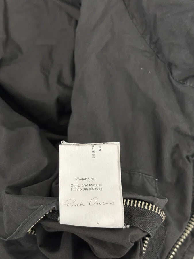 FW2010 Rick Owens Black Aviator Obscure Bomber Jacket liVNzDz 7