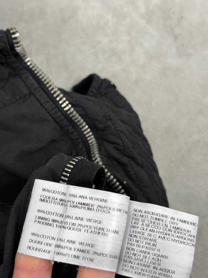 FW2010 Rick Owens Black Aviator Obscure Bomber Jacket liVNzDz 8