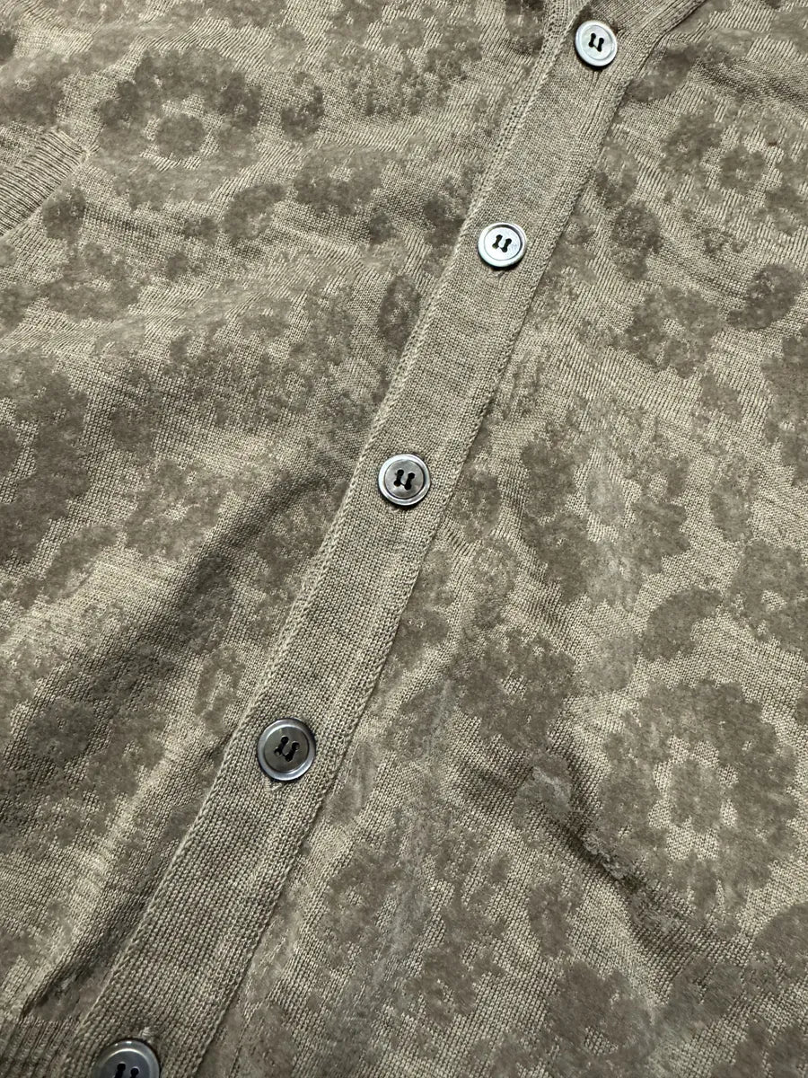 FW2010 Undercover Camel Wool Jacquard Cardigan sAxkche 10