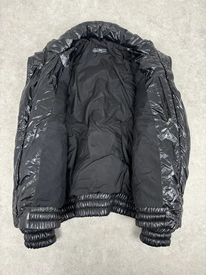 2010s Daniele Alessandrini Black Puffer Nylon Quilted Jacket XhQmMSN 6