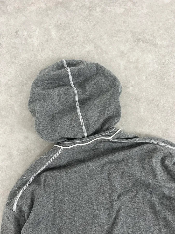 2000s Dolce & Gabbana Grey Gym Zip-up Hoodie  YgZtFpe 6