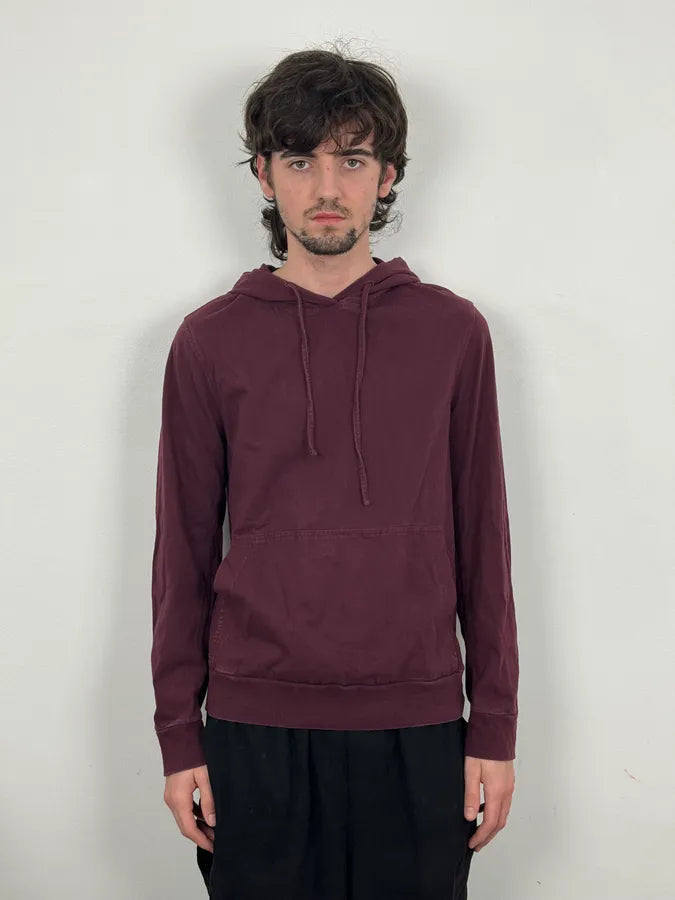 AW2019 Dries van Noten Bordeaux Psycho Hallucination Back Hoodie VrwjIEx 1
