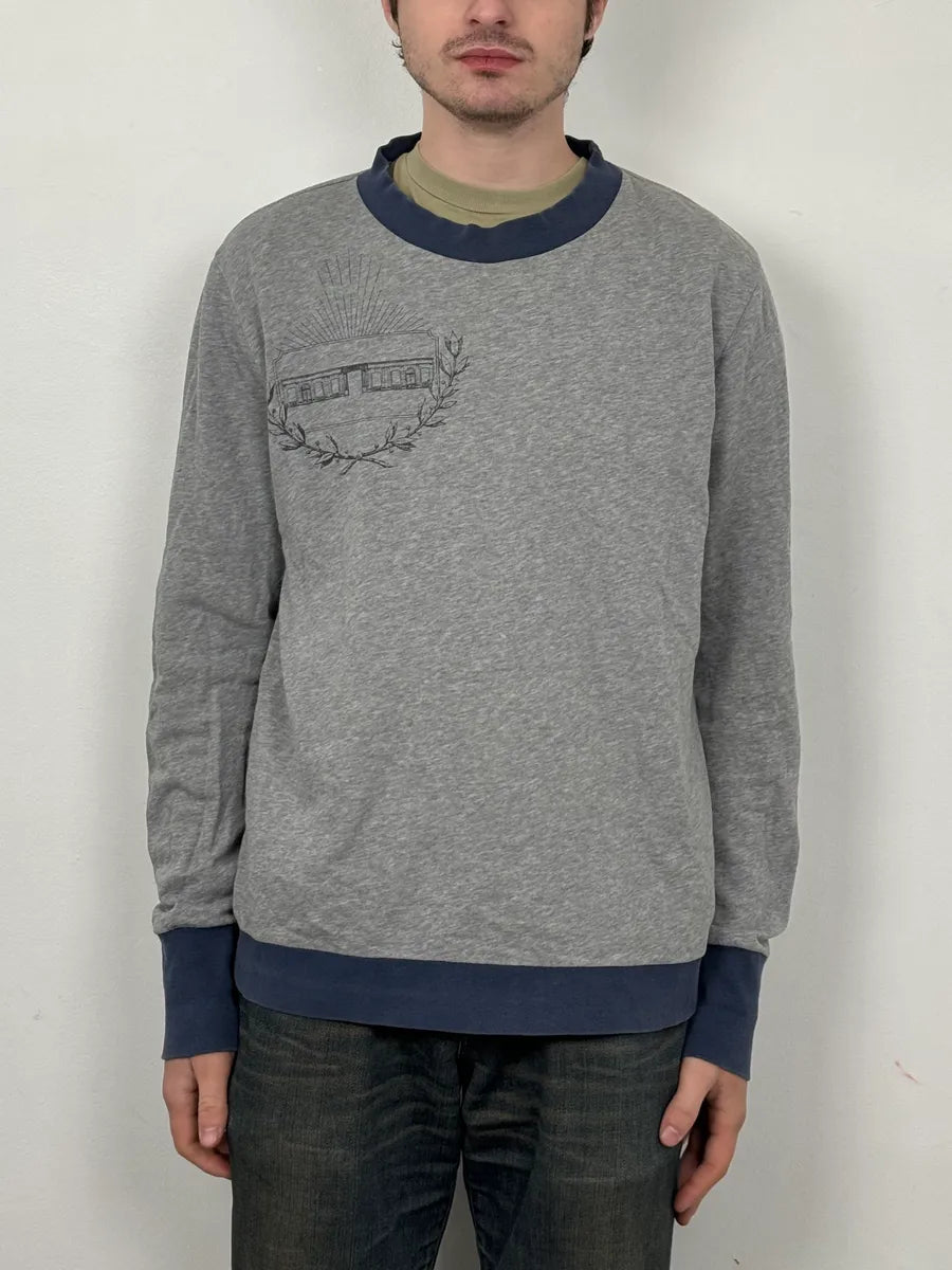 FW2011 Balenciaga Grey Crewneck Sweater cBvelRC 1