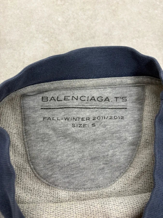 FW2011 Balenciaga Grey Crewneck Sweater cBvelRC 7