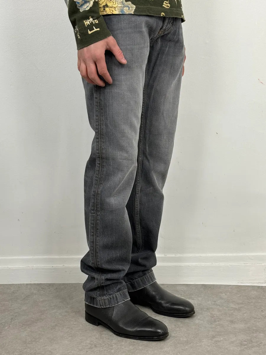 FW2011 Dolce & Gabbana Grey Faded Denim Jeans xjkXqrp 2