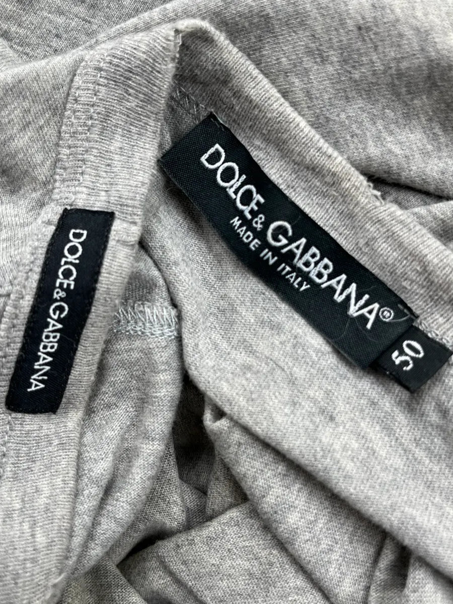 FW2011 Dolce & Gabbana Vergine Maria Grey Distressed T-Shirt HKGMCem 7